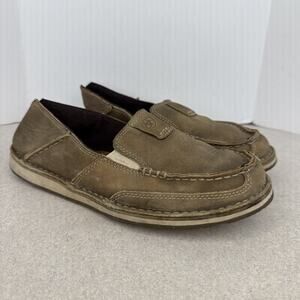 Ariat Cruiser Casual Slip On Shoes Womens Size 8 B Leather Brown Bomber 10023008
